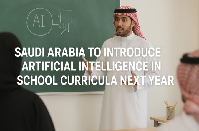 Saudi Arabia to Introduce Artificial Intelligence in School Curricula Next Year